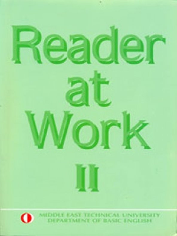 Reader at Work 2 ODTÜ Geliştirme Vakfı Yayıncılık