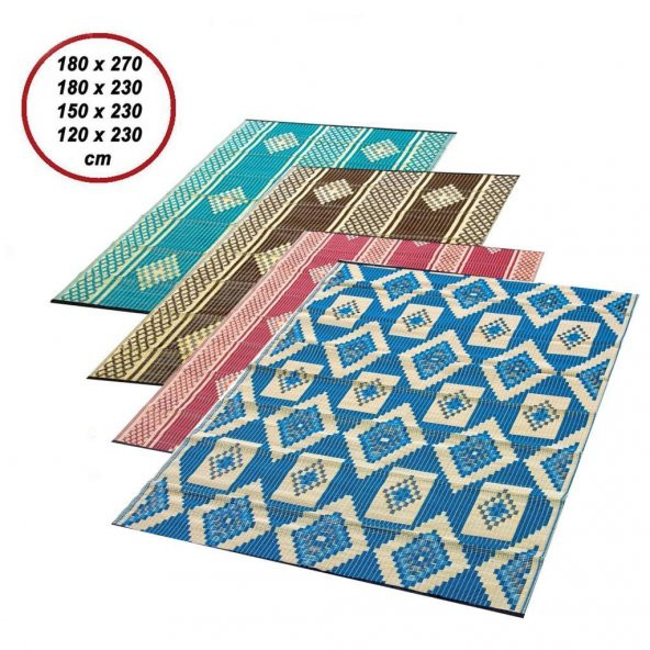 Plastik Hasır Piknik Hasırı Cami Outdoor Kilim