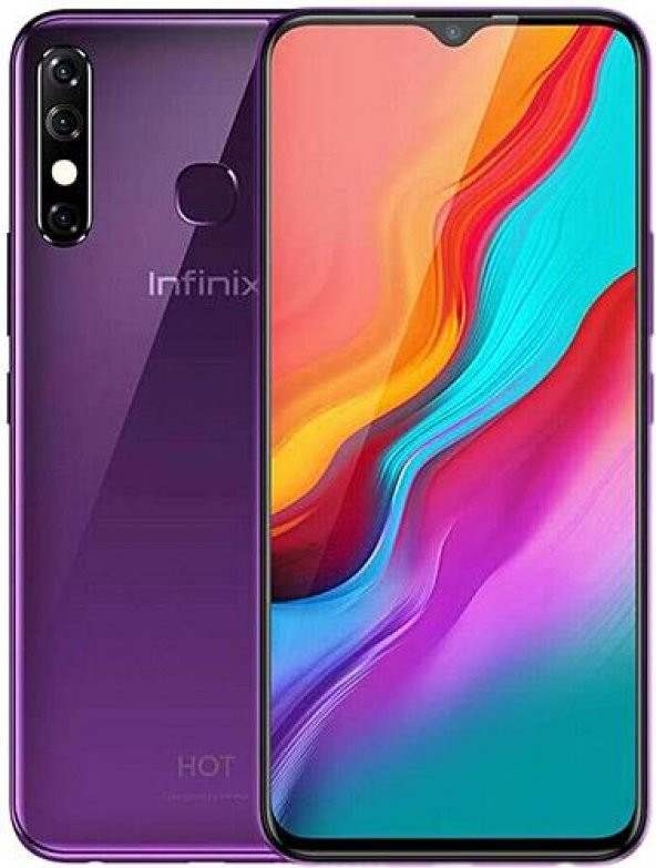 Infinix Hot 8 X650C 64GB + 4GB Dual Mor (Resmi Distribütör Garantili)
