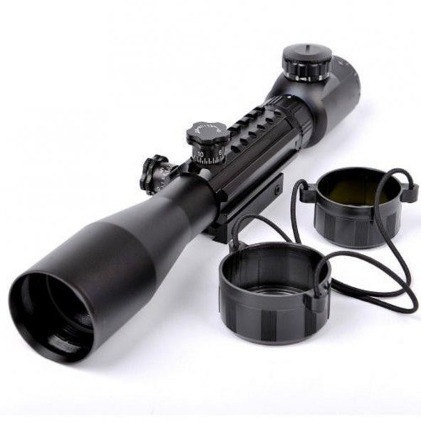 Nikula 3-9X32 Zoomlu Av Tüfeği Dürbünü Çift Işık Kaynaklı Kızaklı