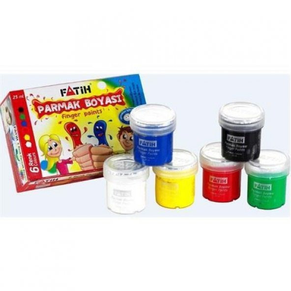 Fatih Parmak Boyası 25 ML 6 Renk 50021 ürün görseli 1