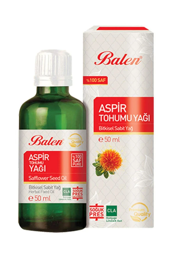 Balen Aspir Tohumu Yağı (Soğuk Pres) 50 ml 3 Adet - Resim 2