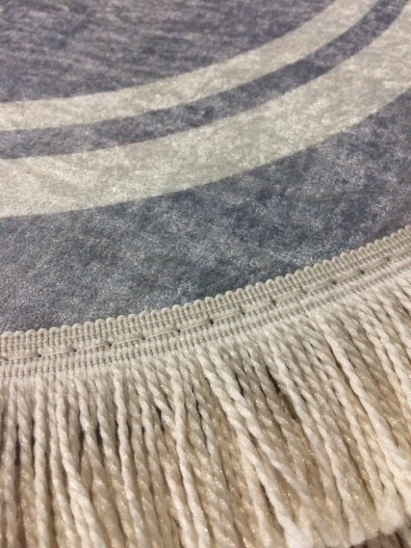 Seroni Home Textile Sempati Sade İnce Saçaklı 50x80 Paspas - 3