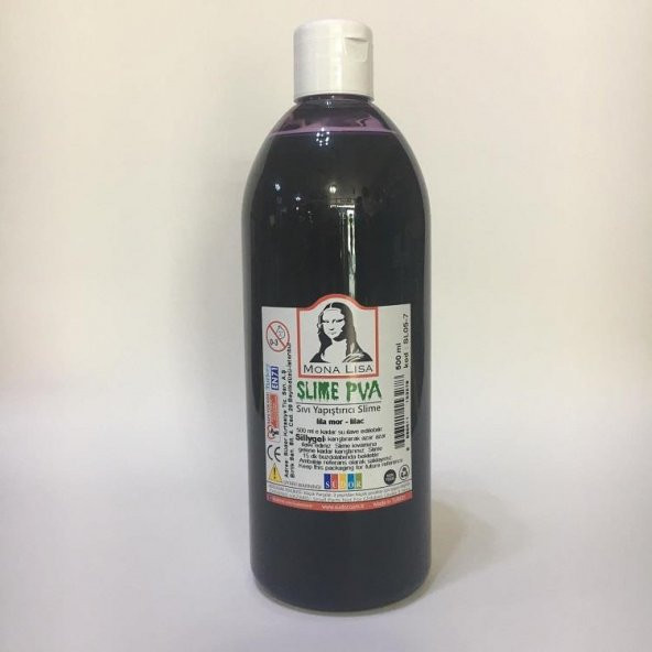 Monalisa Sıvı Yapıştırıcı Slime 500 ML Lila Mor SL05-7 - 1