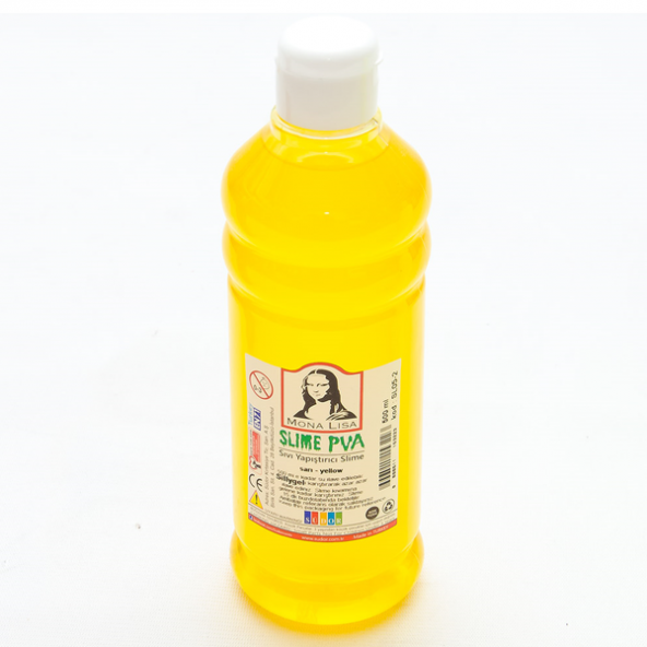 Monalisa Sıvı Yapıştırıcı Slime 500 ML Sarı SL05-2