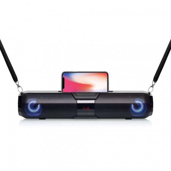 X22S Super Bass Stereo Wireless Bluetooth Speaker HIFI Soundbar Light Effect