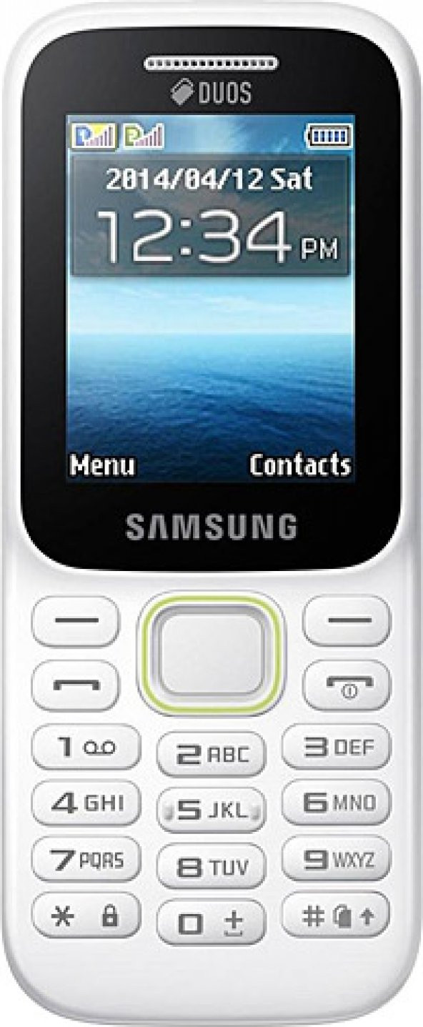 Samsung B310E 208 MB (İthalatçı Garantili) beyaz