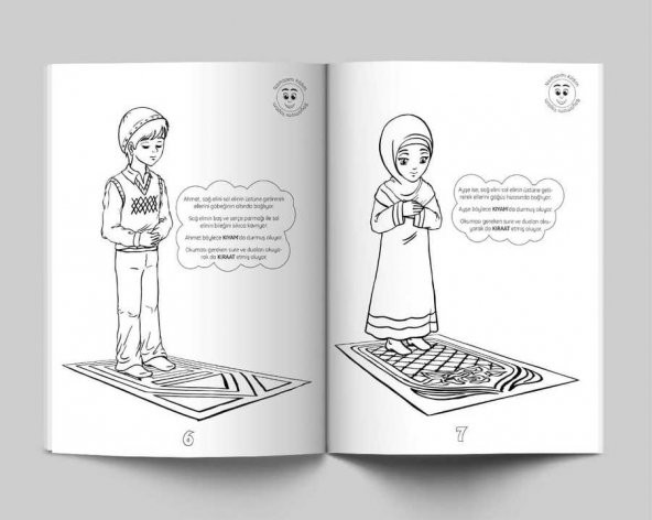 Namaz Kılıyorum Boyama Kitabı - 2