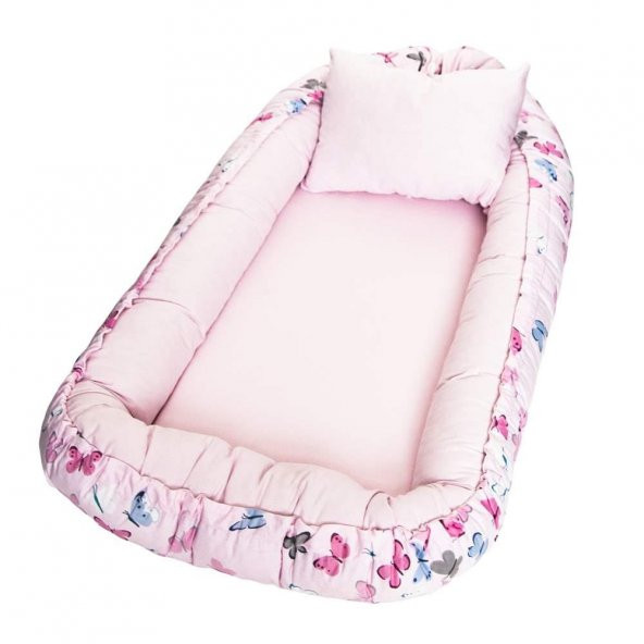 Pembe Kelebekli Kız Bebek Babynest