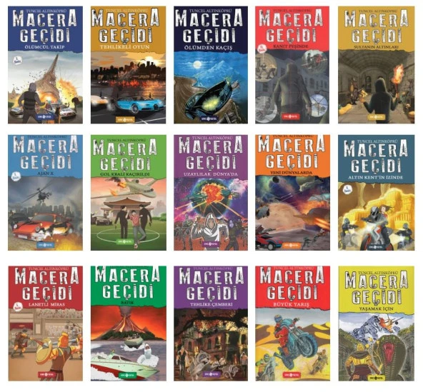 Tuncel Altınköprü Macera Geçidi Seti 15 Kitap