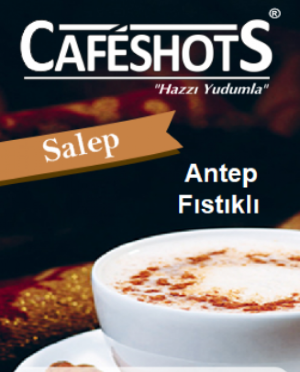 Cafeshots Premium Salep Antep Fıstıklı 1 KG