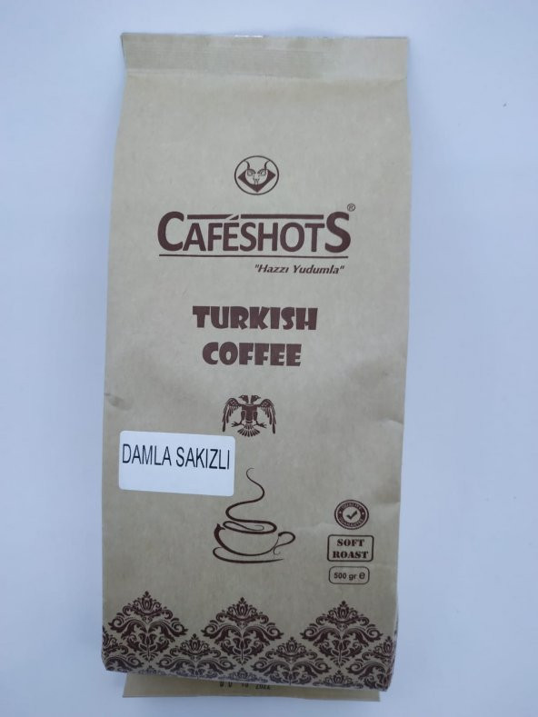 Cafeshots Türk Kahvesi Damla Sakızlı 500 G