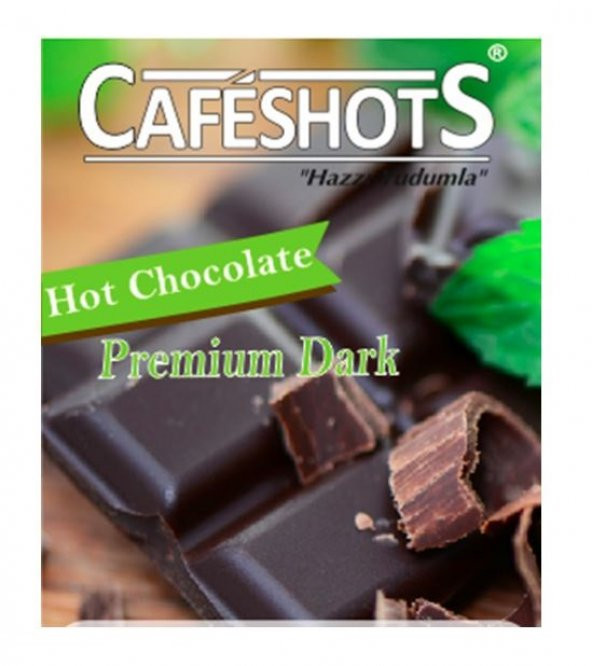 Cafeshots Premium Dark Sıcak Çikolata 1 KG - 2