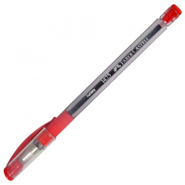 FABER 1425 TUKENMEZ KALEM 0.7mm  KIRMIZI 1 LI
