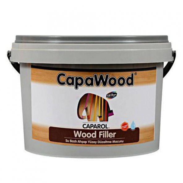 CapaWood® Wood Filler Su Bazlı Ahşap Yüzey Düzeltme Macunu 0,75LT