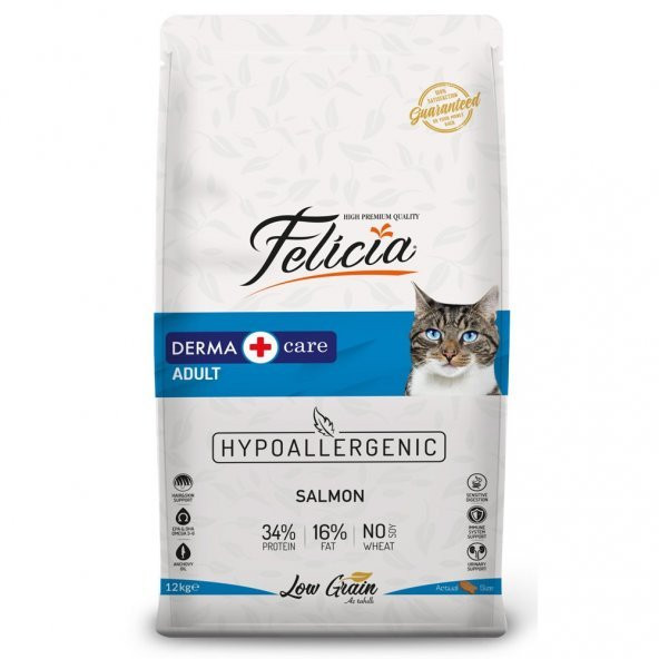 Felicia Yetişkin Somonlu Kedi Maması 12 Kg (Original) - 2