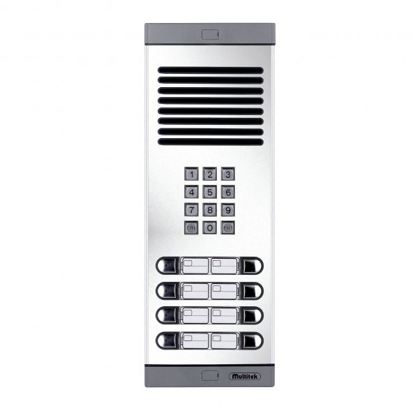 Multitek MB-03-XX Alüminyum Tuş Takımlı Butonlu Kapı Paneli - 1