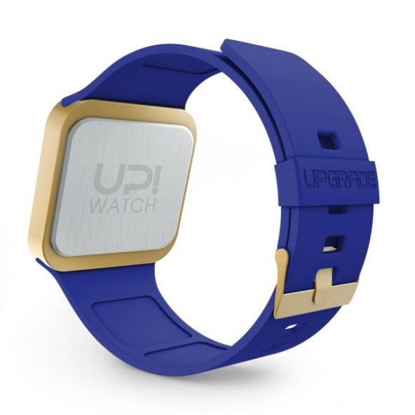 UPWATCH UPGRADE MATTE GOLD AND BLUE STRAP UNİSEX KOL SAATİ - 2