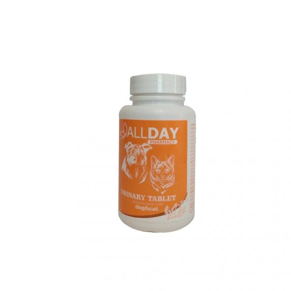 AllDay 2 Urinary Kedi Ve köpekler İçin Tablet 75 gr - 2