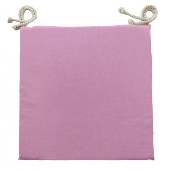 Textilla Açık Pembe 40X40 cm Kare Sandalye Minderi - 2