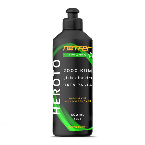 Netfer 2'li Orta Pasta Cila Set - 2x500 mL - 3