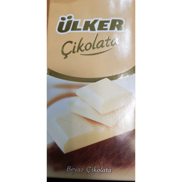 ÜLKER BEYAZ ÇİKOLATA TABLET 80 G - 1