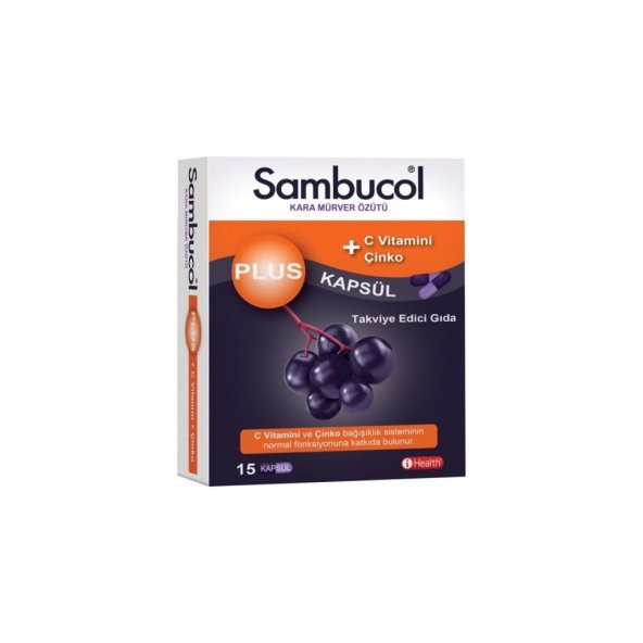 Sambucol Plus 15 Kapsül Skt:08/23 - 1