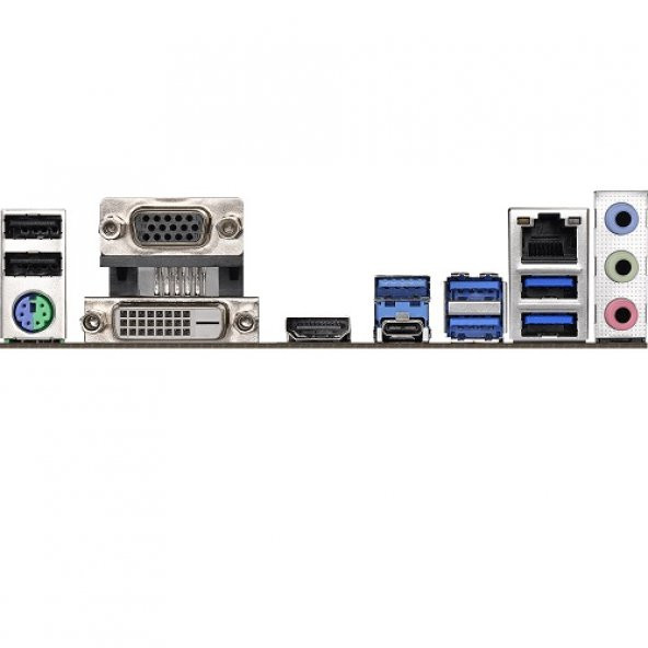 ASROCK B450M-PRO4 DDR4 SATA3 M2 PCIe NVME HDMI DVI PCIe 16X v3.0 AM4 mATX - Resim 3