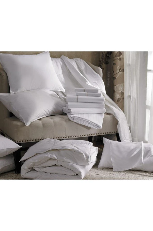 Çift Kişilik Silikon Yorgan Seti +2 Yastık Hediyeli - 4