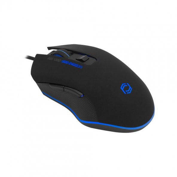 FRISBY FM-G3315K USB Led Aydınlatmalı 2400dpi Gaming Optic Siyah Mouse - 4