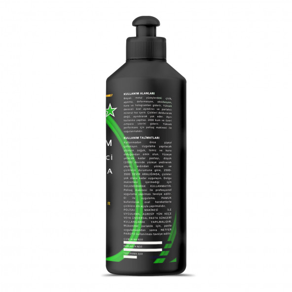 Netfer Heroto Orta Çizik Giderici Pasta - 500 mL - 3