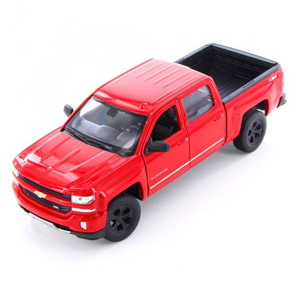 WELLY 1:32 ÖLÇEK CHEVROLET SILVERADO KIRMIZI