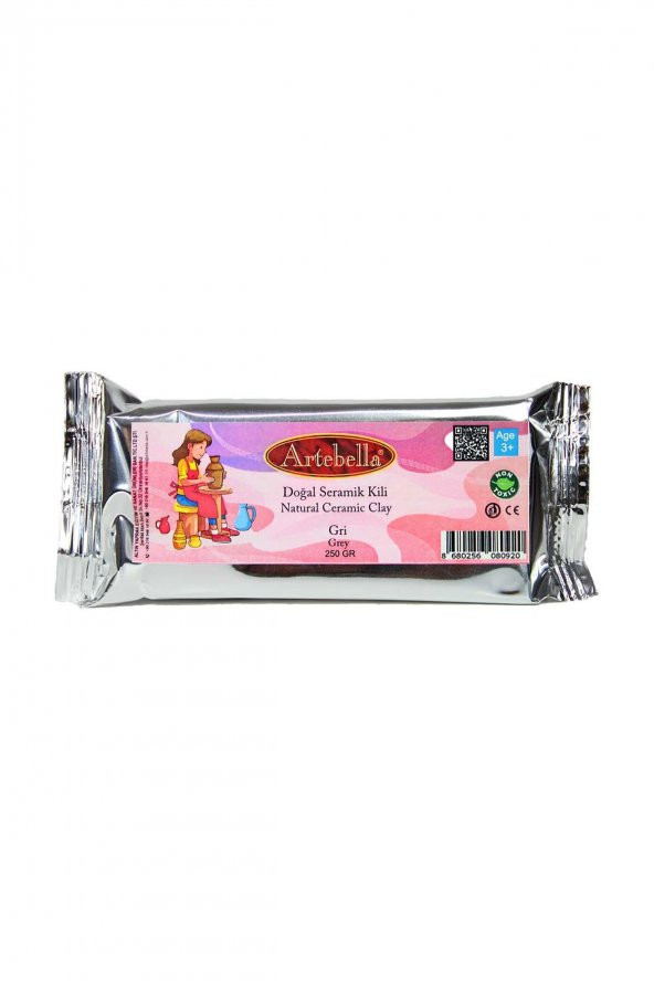 Artebella Doğal Seramik Kili Beyaz 250 gr - 2