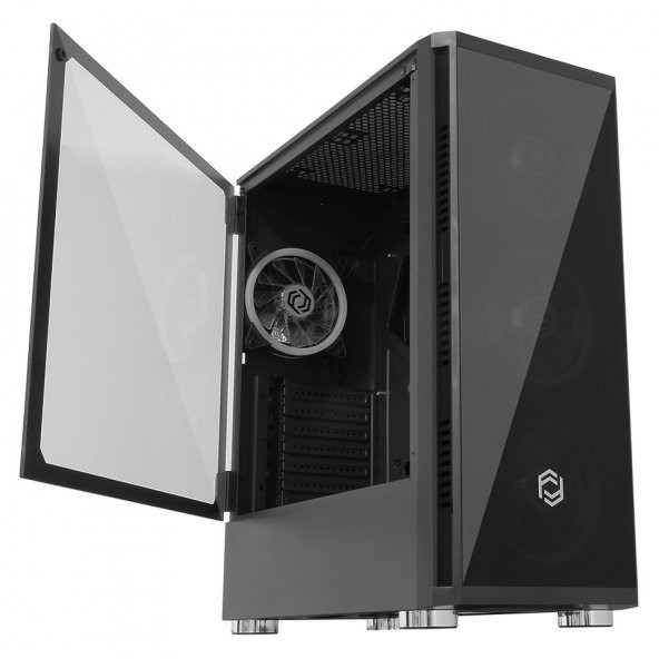 Frisby FC-9270G VENOM Gaming Kasa (Dual-Ring RGB Fan) 650W 80+ PSU - 3