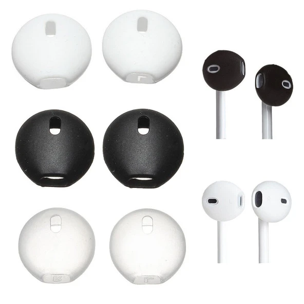 Apple iPhone Earpods Koruyucu Kulaklık Silikonu Sabitleyici - 2