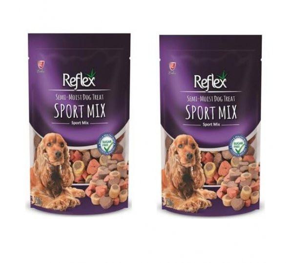 Reflex semi moist sportmix köpek ödül maması 150 gr X 2 Adet