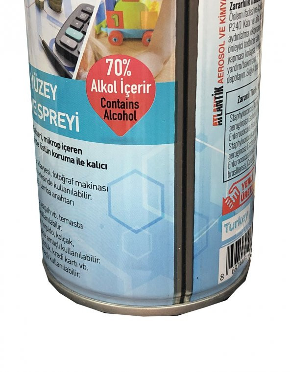 Helper Genel Yüzey Temizlik Dezenfektan Spreyi 400 ml - 2