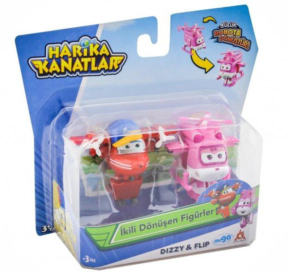 Harika Kanatlar 2´li Mini Figür Flip  Dizzy - 1