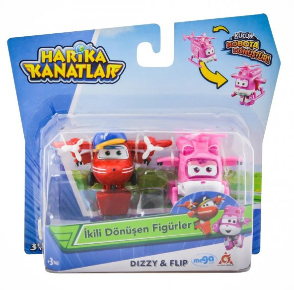 Harika Kanatlar 2´li Mini Figür Flip  Dizzy - 2