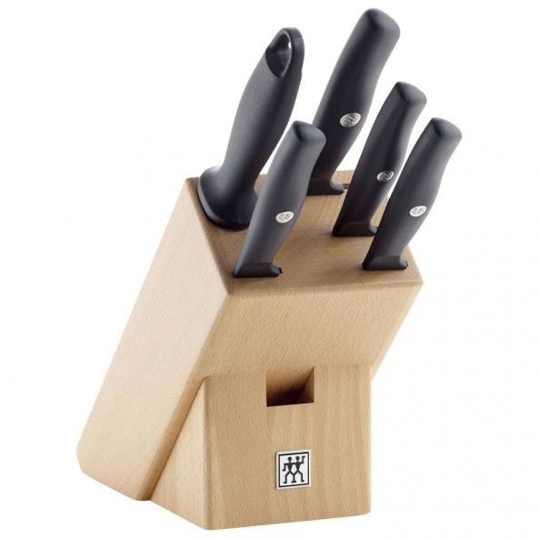 Zwilling Life 6 Parça Bambu Bloklu Bıçak Seti - 38591001