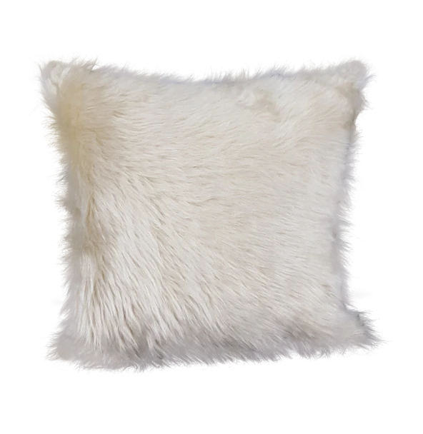 Mrs.Gugar Peluş Kırlent Kılıfı Krem - 2