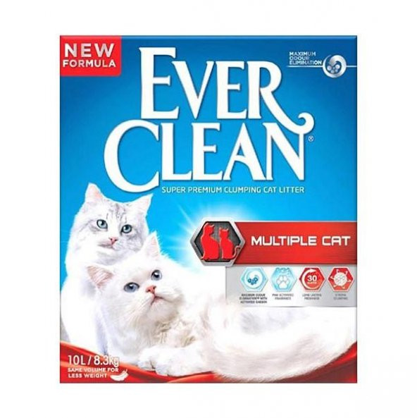 Kediler İçin Ever Clean Topaklaşan Kedi Kumu 10 Lt Kedi Kumu