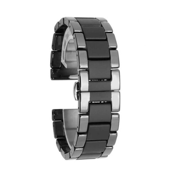 ​​Galaxy Watch 46mm (22mm) Mat Seramik Metal Kordon - 2