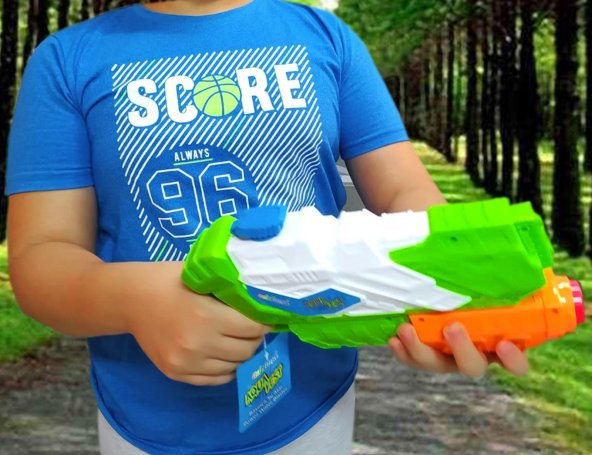 Adeland Su Atar Pompalı Su Tabancası 32 cm 4 - 5 Metre Menzil - Resim 2