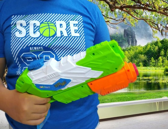 Adeland Su Atar Pompalı Su Tabancası 32 cm 4 - 5 Metre Menzil - Resim 3