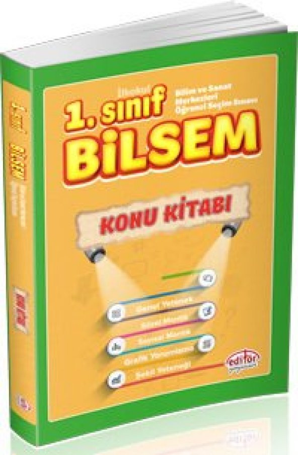 Editör 1. Sınıf Bilsem Konu Kitabı