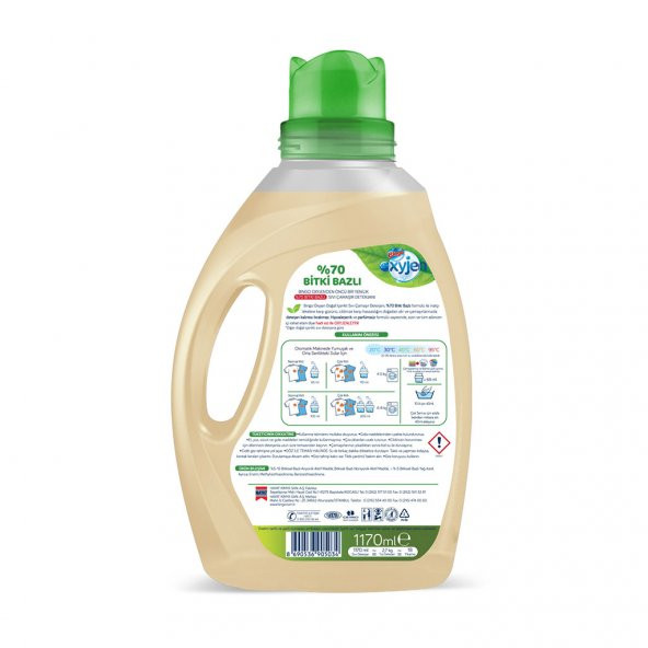 Bingo Oksijen Doğal İçerikli Sıvı Çamaşır Deterjanı 1.170 ml 18 Yıkama - 3
