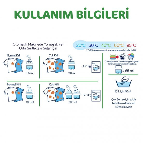 Bingo Oksijen Doğal İçerikli Sıvı Çamaşır Deterjanı 1.170 ml 18 Yıkama - 4