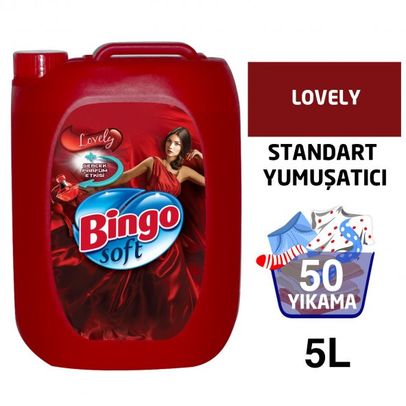 Bingo Soft Standart Yumuşatıcı 5 lt Lovely
