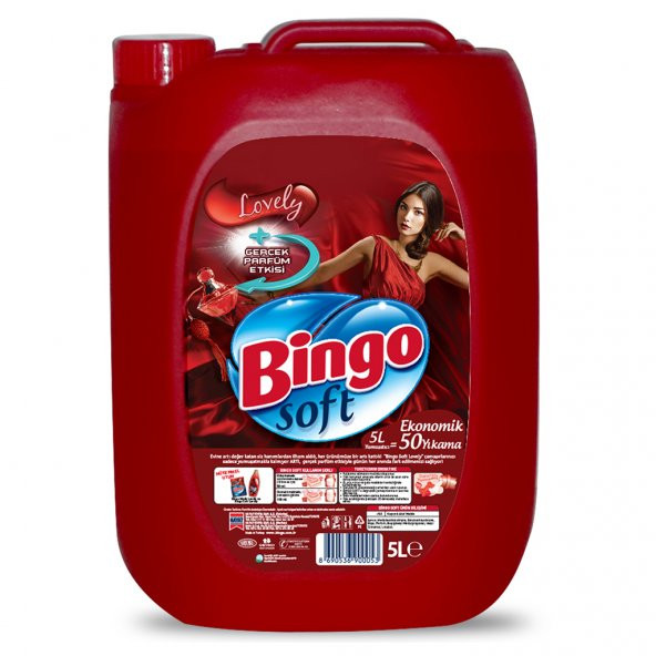 Bingo Soft Standart Yumuşatıcı 5 lt Lovely - 2